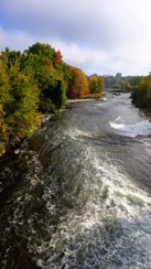 La Rivière Rideau, aux environs d'Ottawa